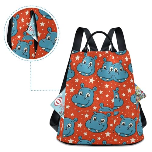 Sac à dos imprimé imperméable résistant à l'eau finitions de qualité - 4