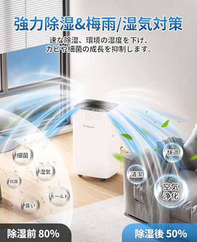 Wiytamo 除湿機 OL12-D023B の商品画像 3