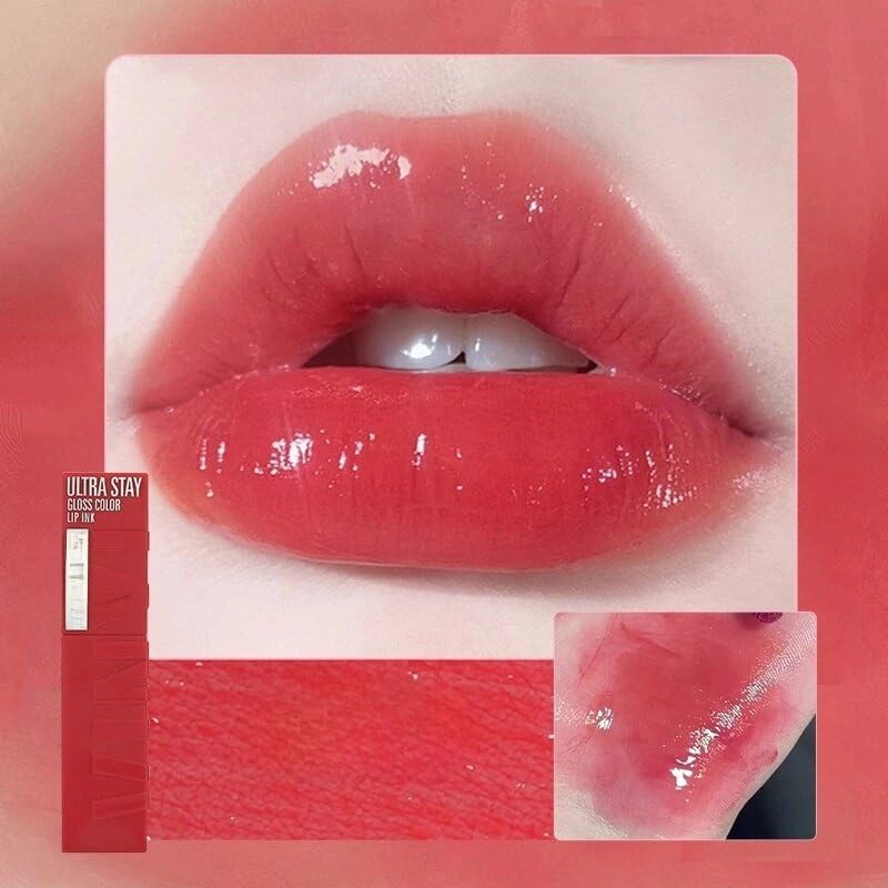 Twelve Color Hydrating Lip Glaze Moisturizing Color Lip glaze lipstick toot Lip Gloss (2, 4.2ml)