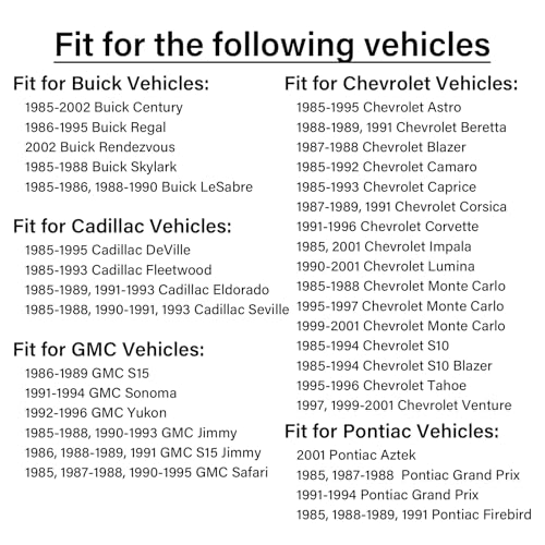 Image of Radiator Cap Replacement Fit For 1985-2002 GM Chevy Buick GMC Pontiac Vehicles, Replace 10409635 RC27 Engine Radiator Tank Cap