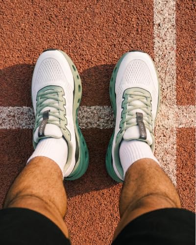 Image of Bacca Bucci Balance Men's Sports Sneakers | Ultra-Light Jacquard Running Shoes with Cushioned Rebound Sole | EVA + Rubber Heavy-Duty Outsole | All-Day Comfort & Breathable Daily Trainers