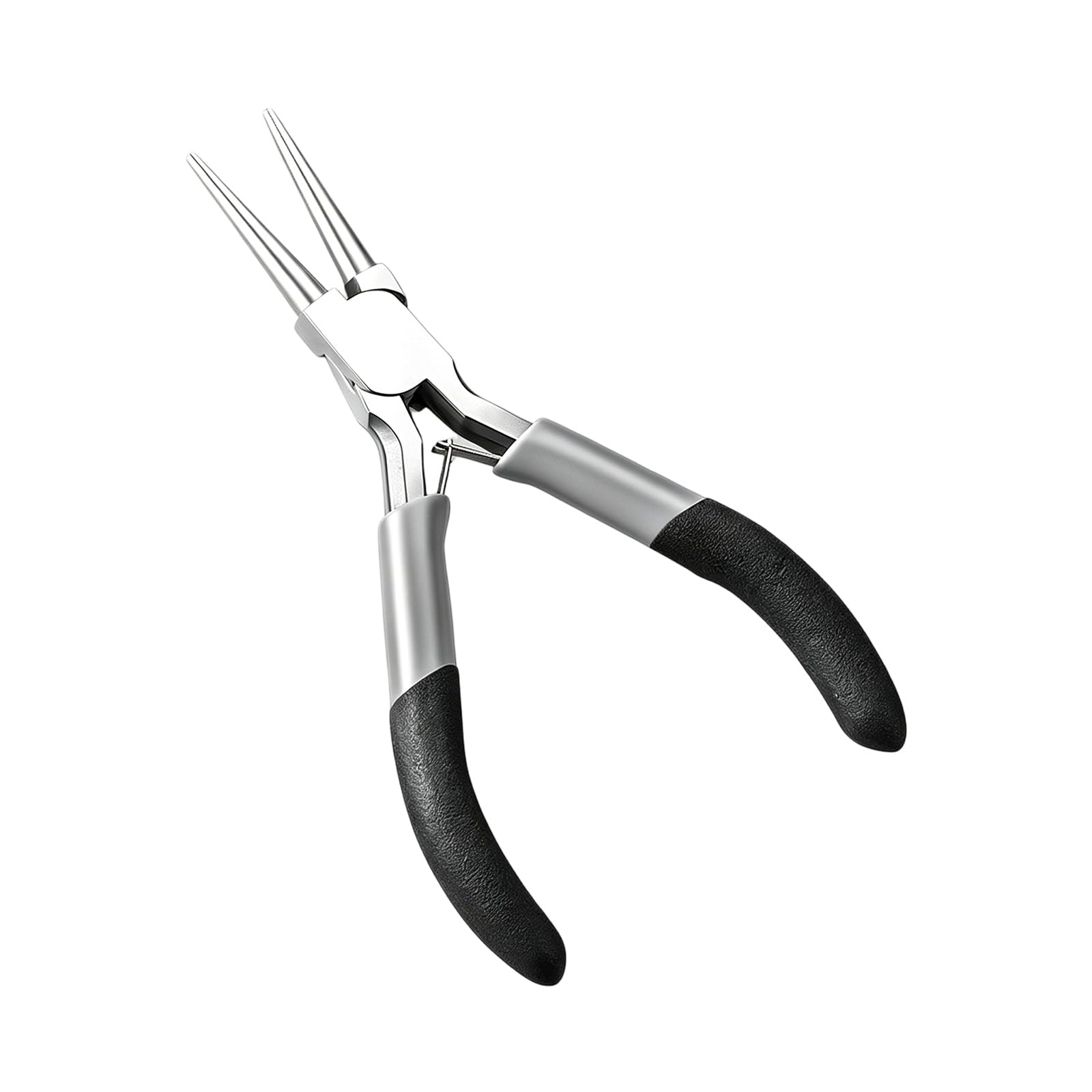 Tsophreniq Round Nose Pliers Compact Steel Wire Stripping Tool With Ergonomic Handle Wire Stripper For Electrical Work And Craft Projects Nonslip Handle Pliers