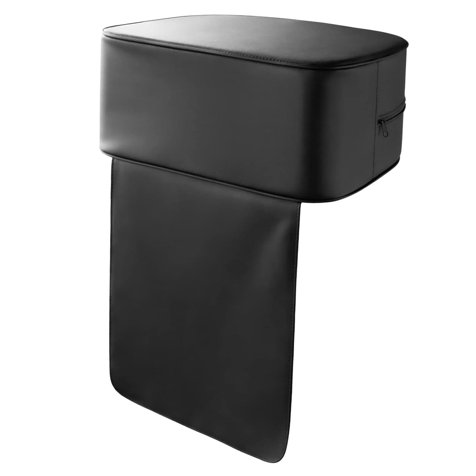 Barber Siège Rehausseur Coussin Enfant Salon Coiffure Spa Équipement Salon Matériel Coiffure PU Cuir Fonction Confortable Facile Nettoyage Adapté, noir