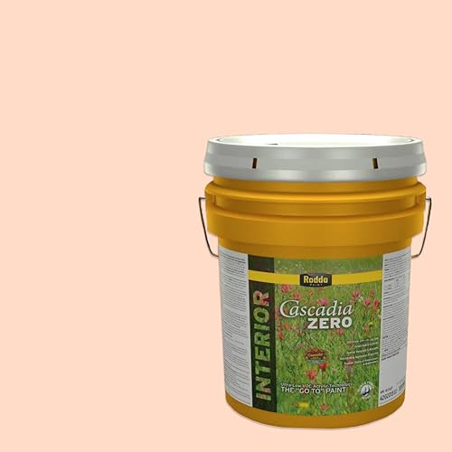 Vista 115 de Rodda Paint CASCADIA ZERO - Pintura e imprimación semibrillante para interiores en uno, 1 galón, Costa de Marfil marfil (Ivory Coast)