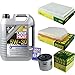 Produktbild QR-PARTS 69369524 Filter Set Inspektionspaket 5 Liter Motoröl Special Tec F 5W-30 MANN-FILTER Innenraumfilter Luftfilter Ölfilter
