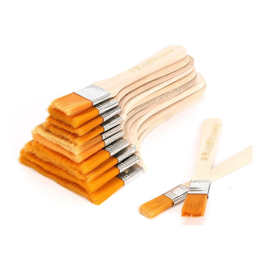 Brosse à poils en nylon résistante pour travaux de peinture et nettoyage industriel