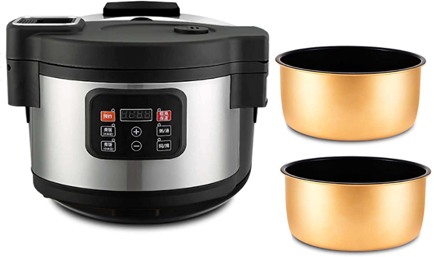 Rice Cooker Commercial Canteen Restaurant Large Capacity Rice Cooker 24H Appointment and Keeping Warm for 10-20 People A