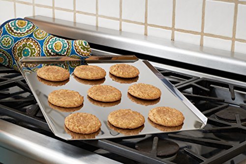 Fox Run Stainless Steel Cookie Sheet Baking Pan, 14" X 17", Silver #TOP4