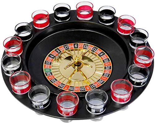 Image of Awestuffs Fun Games for Adults & Game Night Party Games (Drinking Roulette)