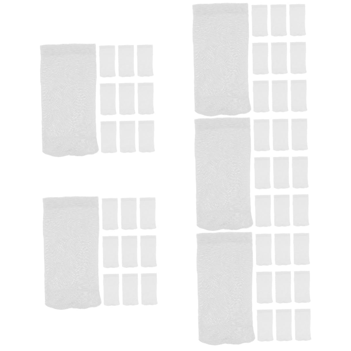 YARNOW 100 Piezas Calcetines De Filtro De Piscina Filtro De Piscina Calcetines De Filtro Skimmer Piscina Hoja Skimmer Piscina Skimmer Cesta Redes Skimmer Cesta Piscina Calcetines Piscina