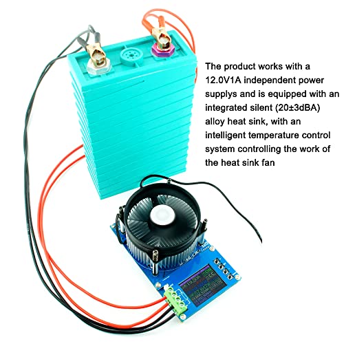 150W 20A Adjustable Constant Current Electronic Load 2.4inch TFT Color Display 4 Working Modes USB Lithium Battery Capacity Monitor Tester Discharge Meter image 4