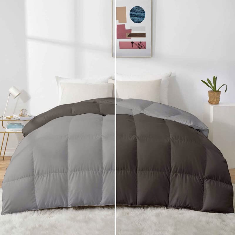 Razzai 500 GSM Winter Comforter Premium Collection Quilted Revesible Comforter (90" x 90" Inches/228cm x 228cm) - Queen 
