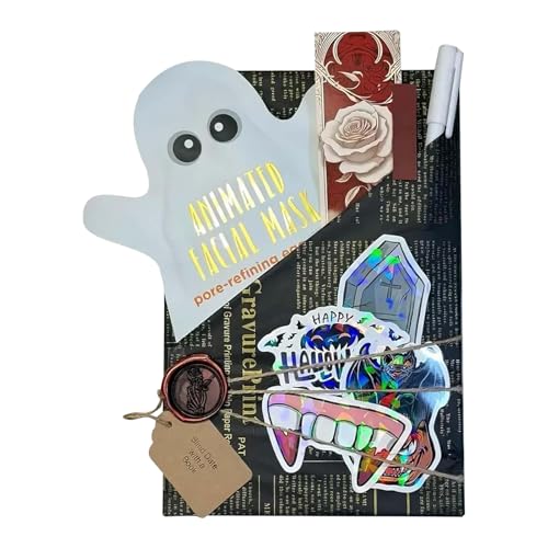 Mystery Witch Blind Date Book - Haunted Spirit Bat | Lesematerial für Urlaub Erwachsene Jugendliche Männer Fans der Fiktion Horror Paranormal übernatürlich Halloween Geschenk Roman Suspa