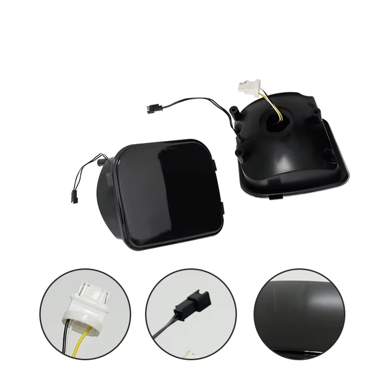 Indicatore Laterale Per Hummer Per H3 Per H3T 2006-2010 2x Angolo Paraurti Anteriore Bianco Ambra Sequenziale Led Indicatori Direzione 15139187 Indicatore Direzione Auto