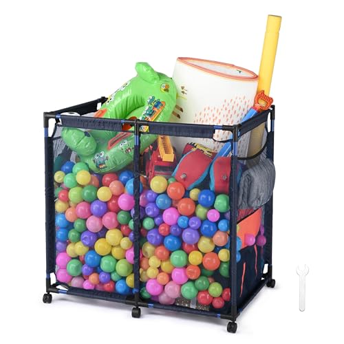 Yescom 135 Gallon Pool Float Storage Bins Basket for Toy Raft Noodles Outdoor 37