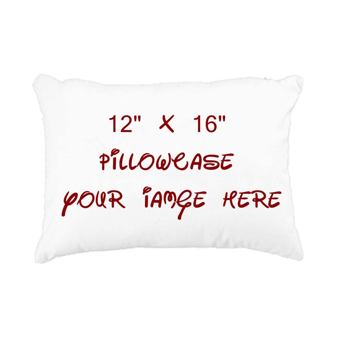 Mr.panda White Custom Throw Pillow Cover With Image Or Text, Velvet Decor Personalized Pillowcases Double-Sided Printing, Customize Photo Pet Pillow, Christmas, Anniversary, Valentines Day, Birthday, Moms Gifts