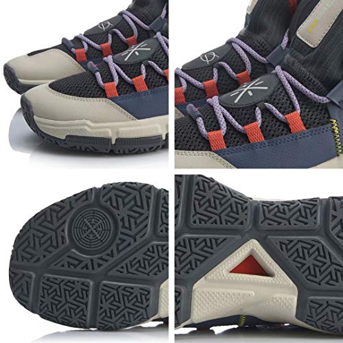 Tênis de basquete masculino Wade All Day Series da LI-Ning, forro respirável, amortecimento profissi