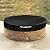 NEVERLAND Round Fire Pit Cover for In-Ground Fire Pits, 52-57 Inch Heavy Duty 600D Waterproof Outdoor Firepit Cover, Fits Built-In Stone Fire Pits, Black