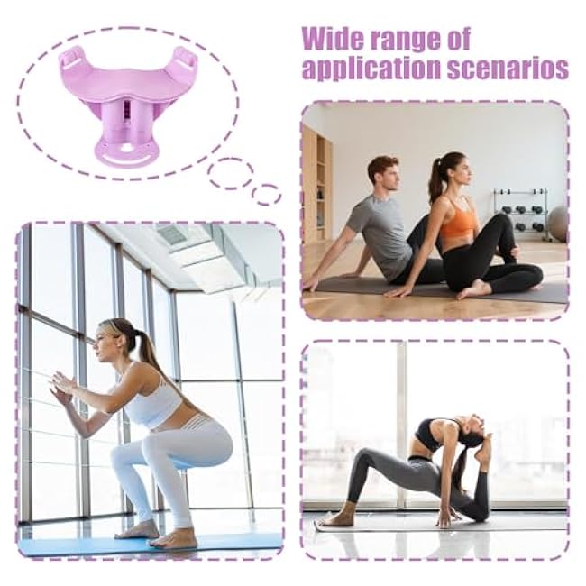 Butt Lifter Tool, Adjustable Glute Trainer for Workout, Postpartum Recovery with Outdoor Fitness, Exercise Equipment for Muscle Toning, Booty Strength, Training and Home Use, 6.30x12.80 Inches