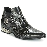 Ancho del zapato: medio NEW ROCK Brava Botines/Low Boots Hombres Negro - 44 - Botas de caña Baja