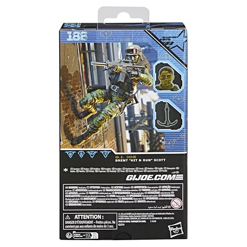 G.I. Joe Classified Series 188, Brent 'Hit & Run' Scott, 15-cm Action Figure - Image 4