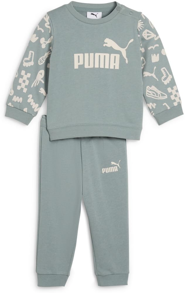 PUMA Unisex Baby Minicats Sandy Adventures Crew Set Tr Inf Gestrickte Anzüge (1er Pack)