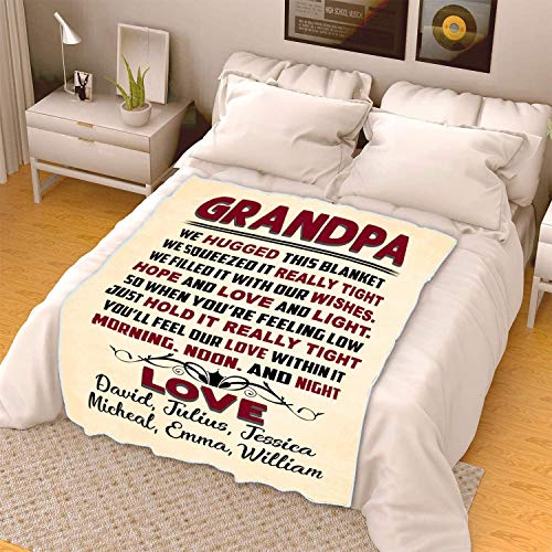 Best Personalized Blankets For Grandparents
