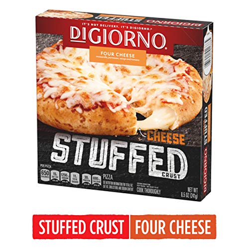 DiGiorno Cheese Stuffed Crust Four Cheese Small Sized Frozen Pizza, 8.5 oz. Box