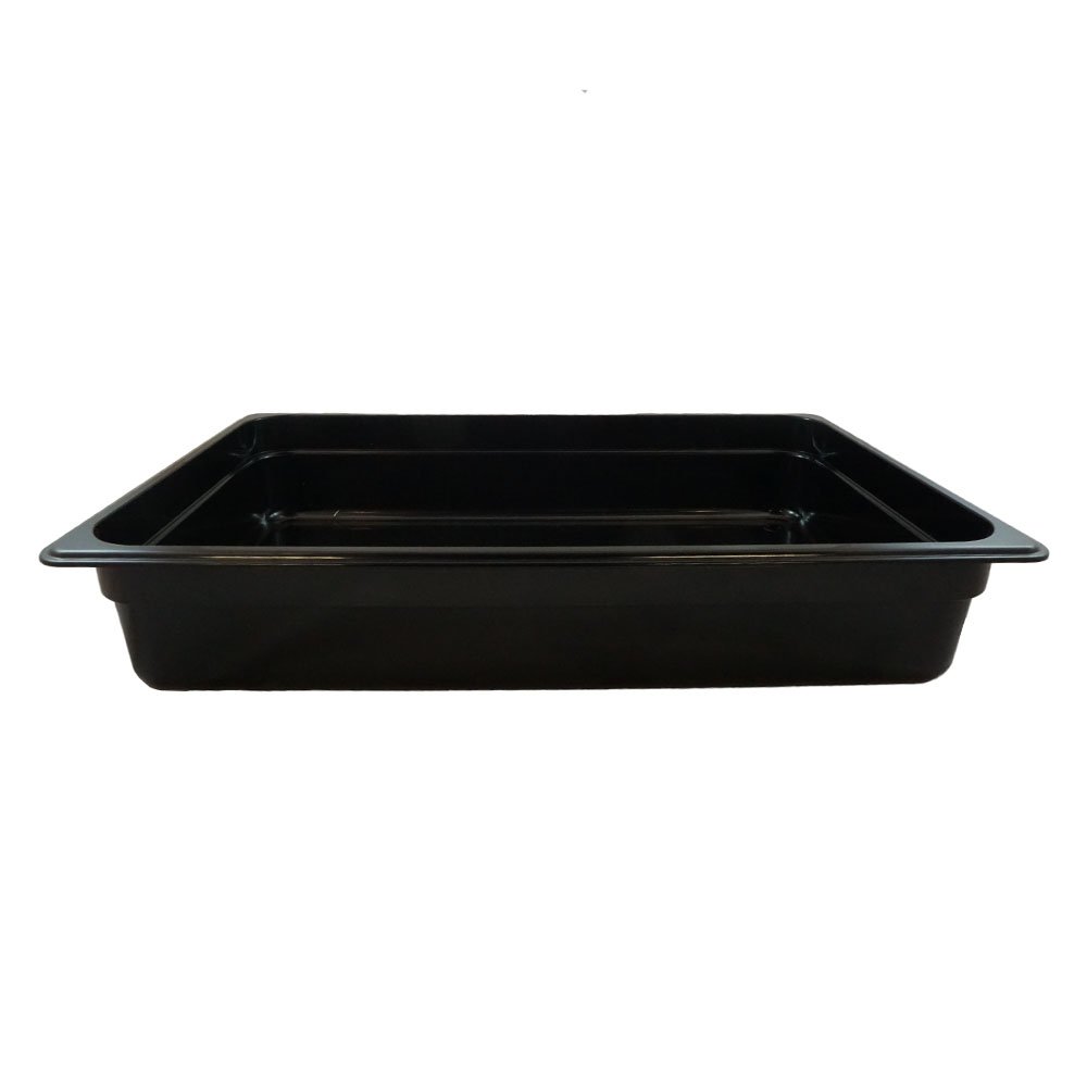 Thunder Group PLPA8124LBK Food Pan 1/2 Size Long 4" Deep