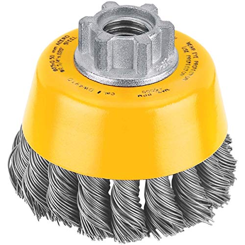 DeWalt Accessories DW4910 3x5/8-11 Knot Cup Brush
