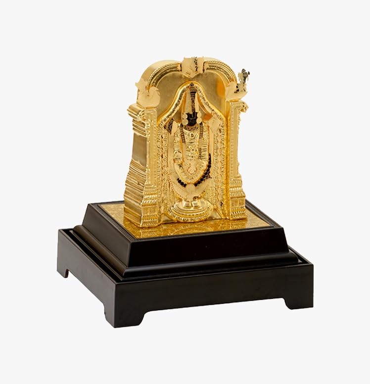 Image of Gold Plated Balaji Idols (Balaji Window Idol, Large)