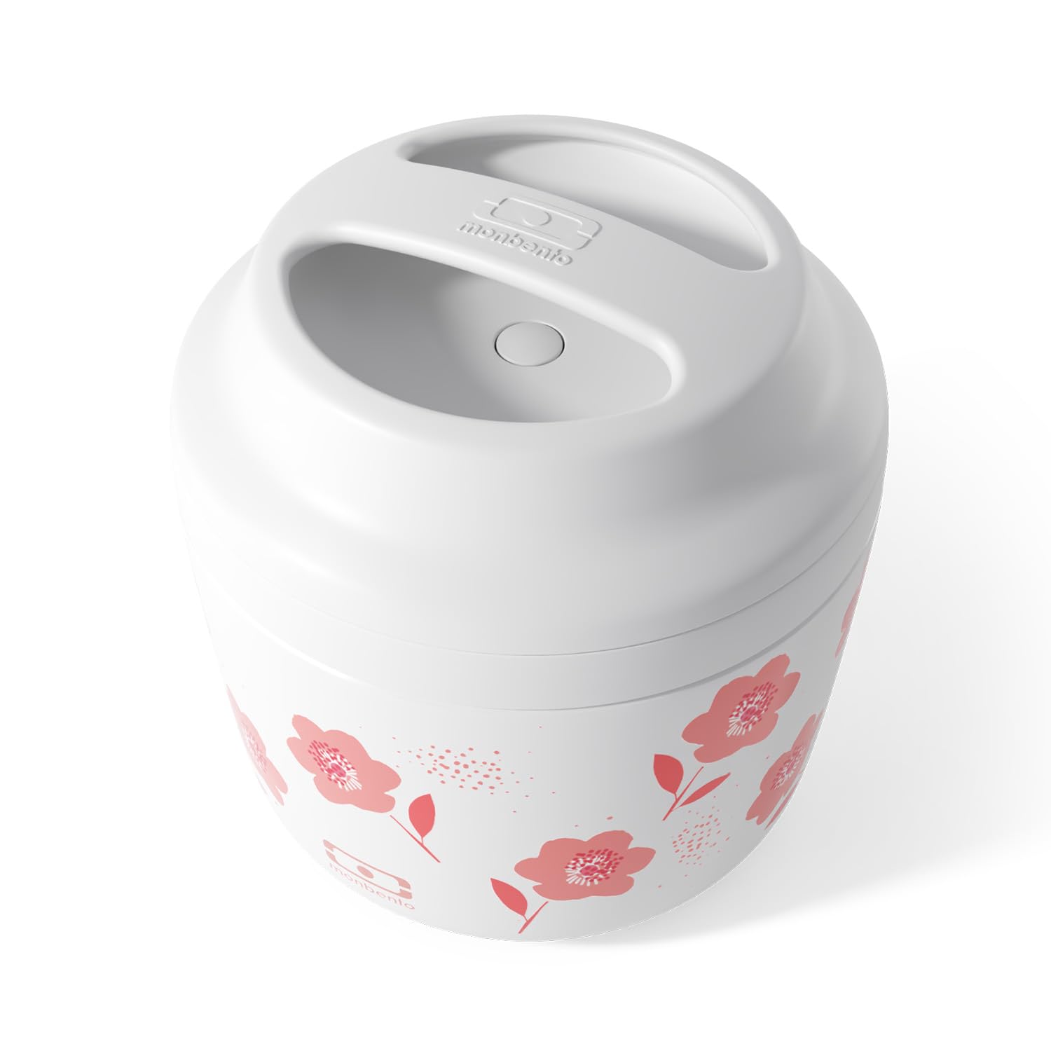 monbento - Fiambrera Termica Element graphic Poppy - Lunch Box Termico que Mantiene la Comida Caliente/Fría Hasta 10 Horas - Ideal para Trabajo/Picnic/Deporte- Sin BPA y Duradera - Flores