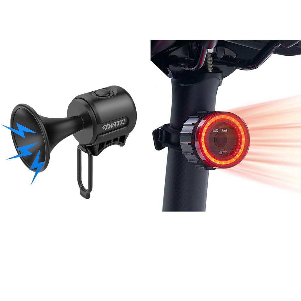 LESOVI Bike Horn & Tail Light