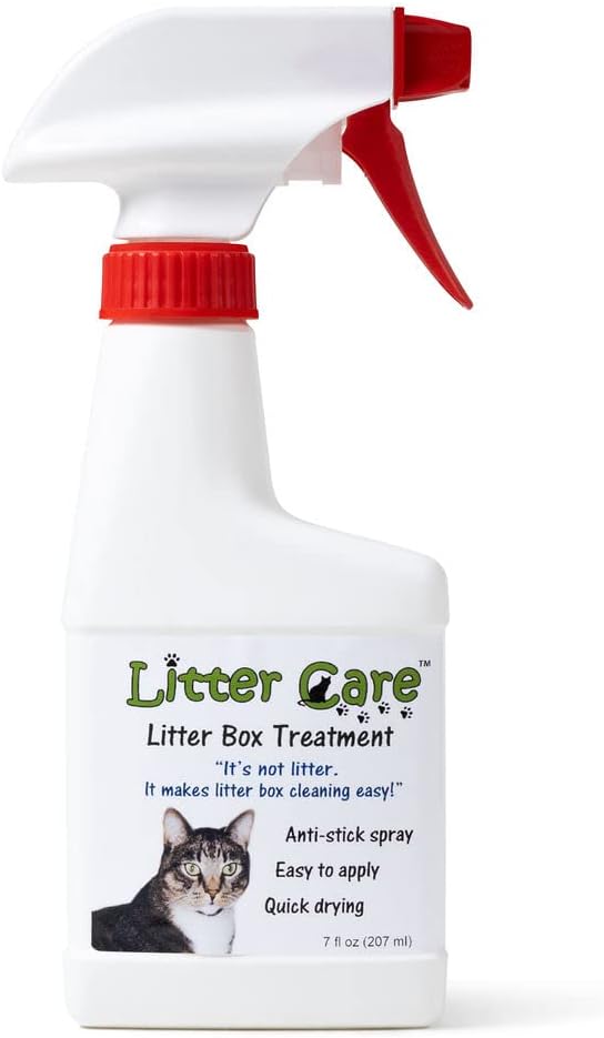 Litter Care A NonStick Spray Coating for The Litter Box or pet Enclosure Pet