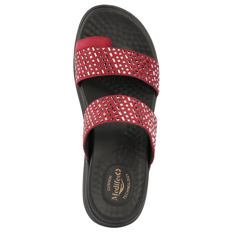 Image of Medifeet Women's On-Trend Double Strap Sandals