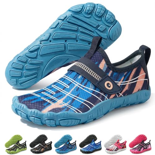 SEEKWAY Barefoot Water Shoes for Kids - Wide Toe Box and...