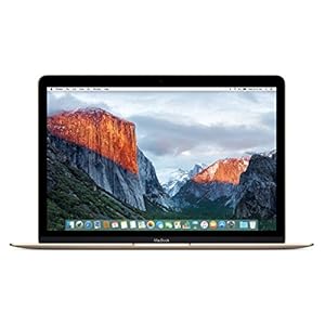 Apple MacBook (MLHE2LL/A) 256GB 12-inch Retina Display (2016) Intel Core M3 Tablet – Champagne Gold (Renewed)