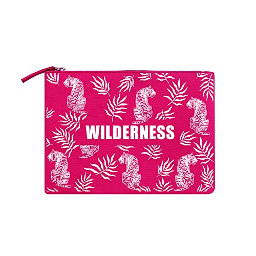 Colorbar Co-Earth Wilderness Flat Pouch - Raspberry Pink