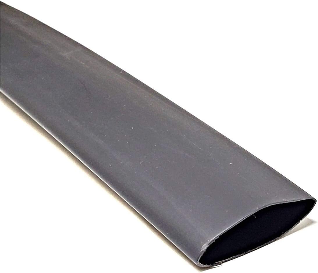 WindyNation 3/4" ID 100 Feet Black 2:1 Polyolefin Heat Shrink Tube Tubing