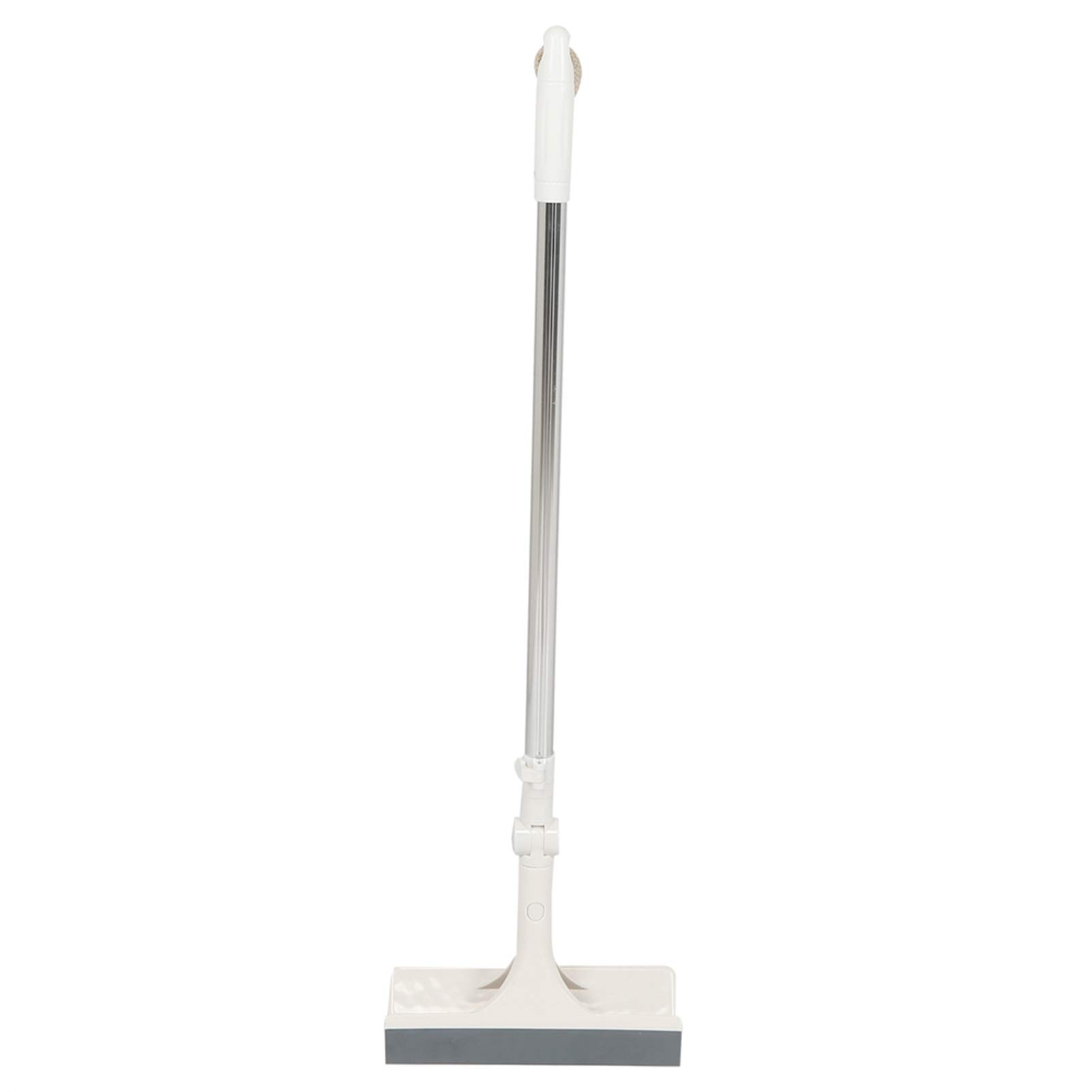 Spazzola per Pavimenti 2 in 1, Spazzola per La Pulizia del Bagno con Manico Lungo per Pulire Terrazza, Patio, Garage, Vialetto
