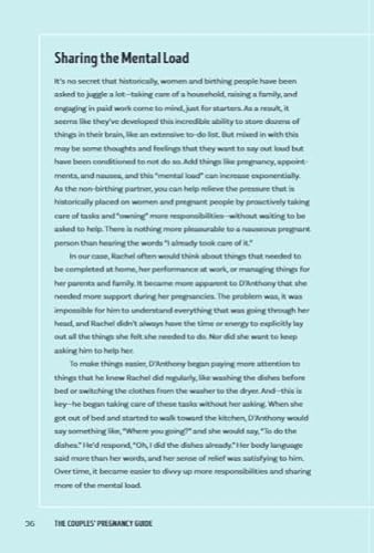 Zeitgeist 9780593436059 The Couples' Pregnancy Guide: How To Navigate Pregnancy And Childbirth As A Team thumb #5