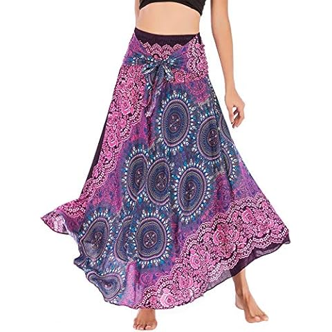 FEOYA Jupe Longue Femme Cover