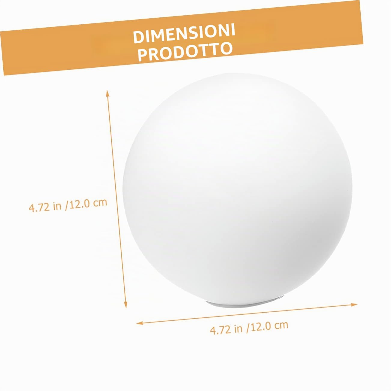 Uonlytech 3pezzi Paralume Globale Acrilico Per Lampade Da Parete E Posto Copertura Lampada Sfera Per Giardino E Patio Con Attacco Sostituzione Pratica E Decorativa