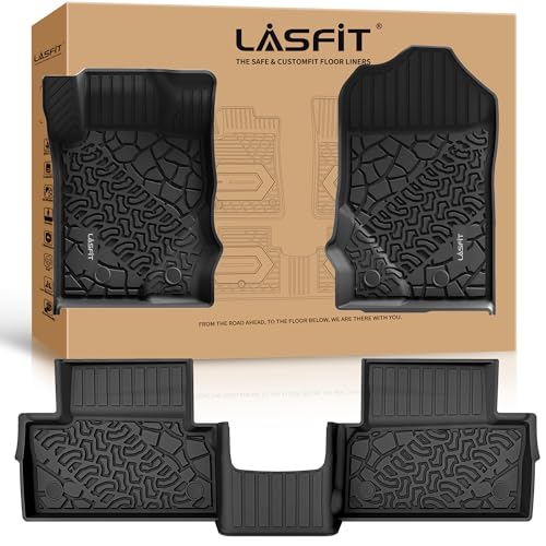 Image of LASFIT Floor Mats for Ford Bronco Sport 2021-2025 2026 with a Carpet Floor