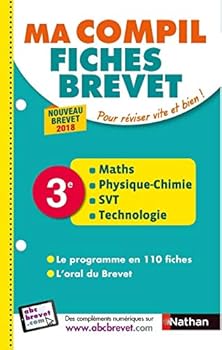 Ma compil fiches Brevet - Maths-Physique Chimie-SVT-Techno 3ème 2018