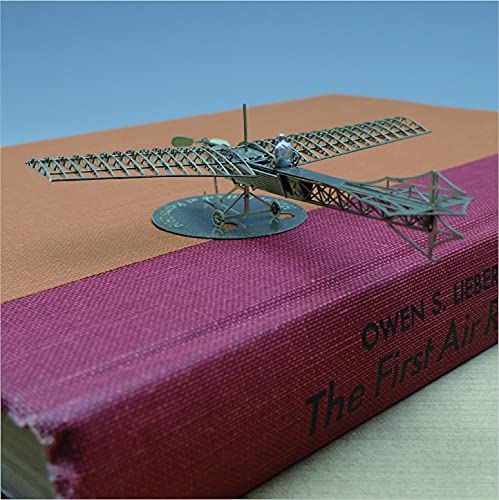 Metal Airplane Model of the Antoninette by Aerobase from Japan - Silver Colored - Image 2