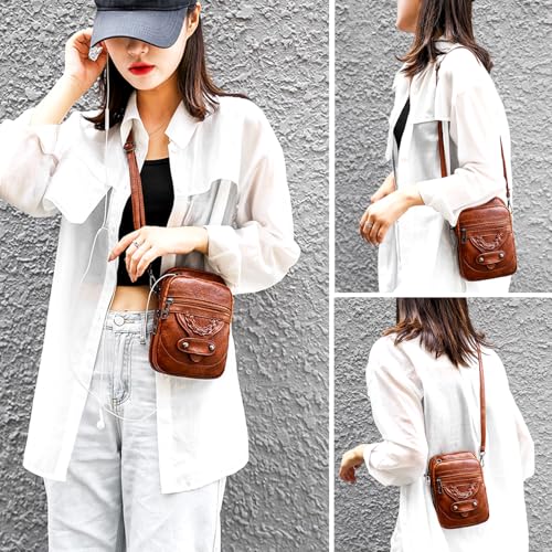Crossbody Bags for Women, Small Shoulder Handbags mobile phone wallet, small travel wallet3