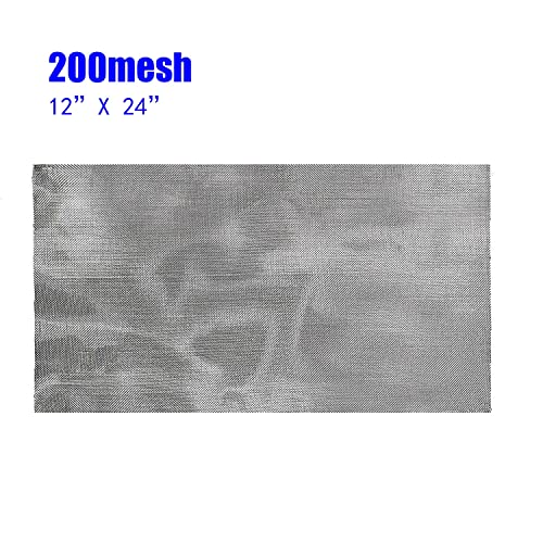 Argerrant 1 st 200 Mesh RVS Geweven Draad Filtratie 0,08 mm Draad Grillplaat Fijn Filter 30 * 60 cm Filteren Industriële… - Image 3