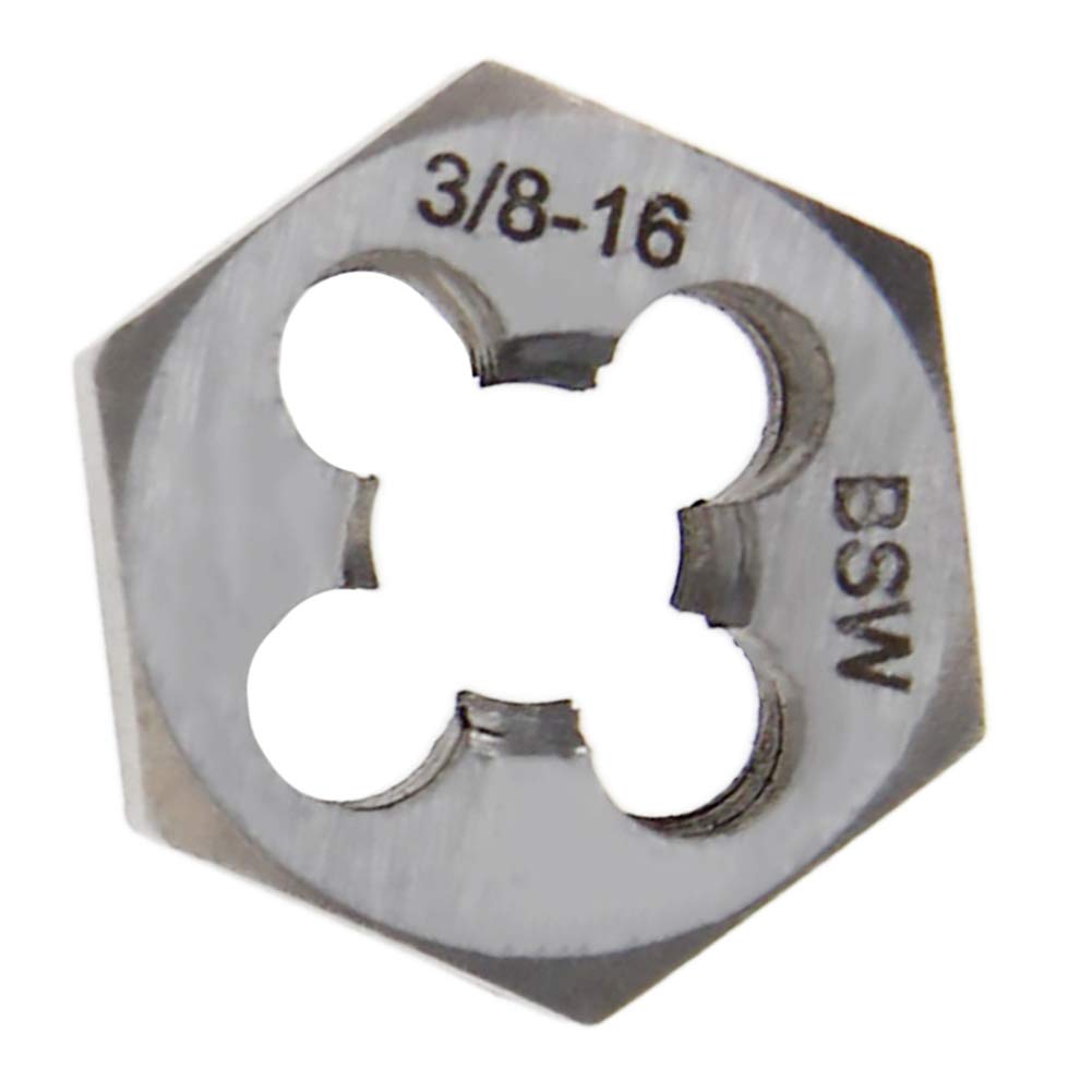 Utoolmart Hex Rethreading Die, UNF 1/2-20 Carbon Steel Thread Die, Hex Rethreading Die Machine Thread Die, Hexagon Taper Pipe — Amazon image 11