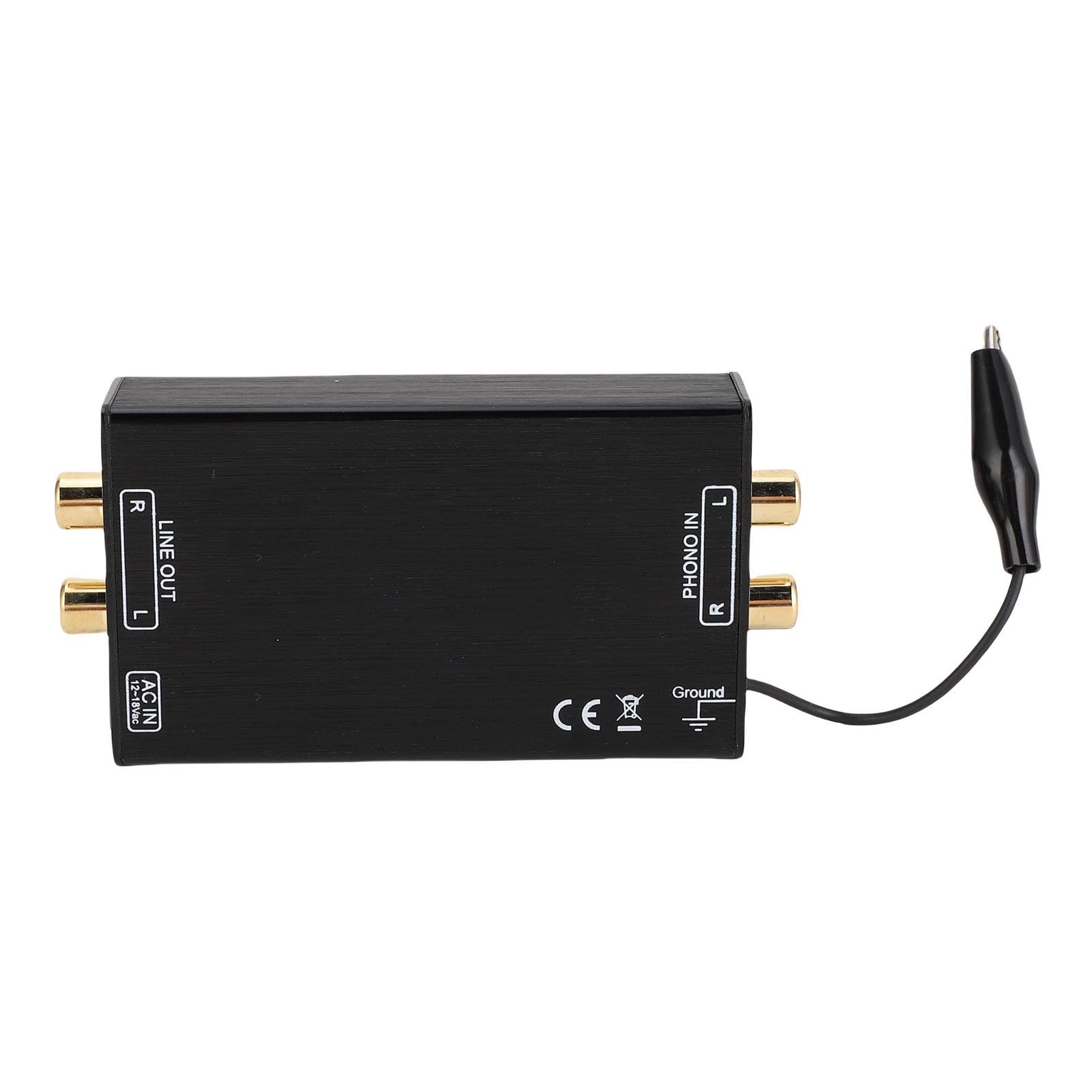 Preamplificador de Phono estéreo, Tocadiscos, Amplificador de Potencia AV con 2 interfaces de vídeo Compuesto, Entrada y Salida Ac230v